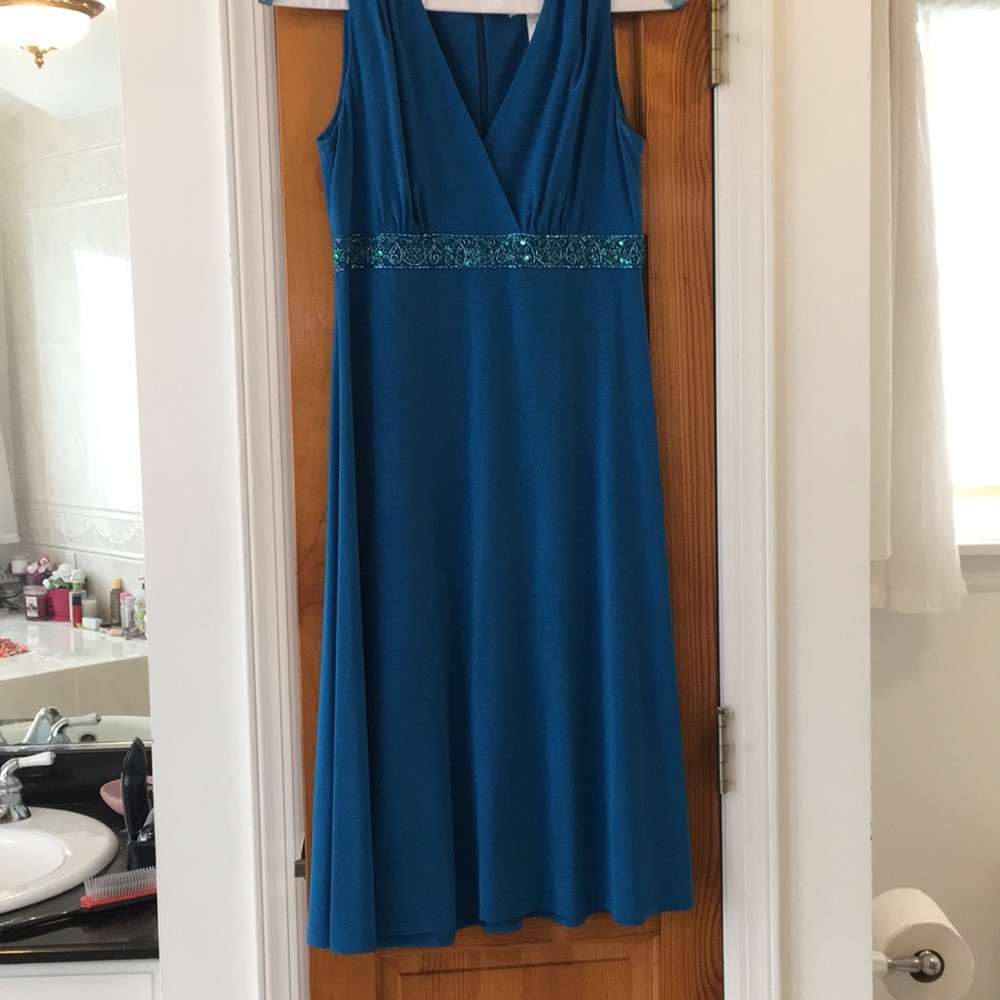 Jessica Howard Blue Midi Dress